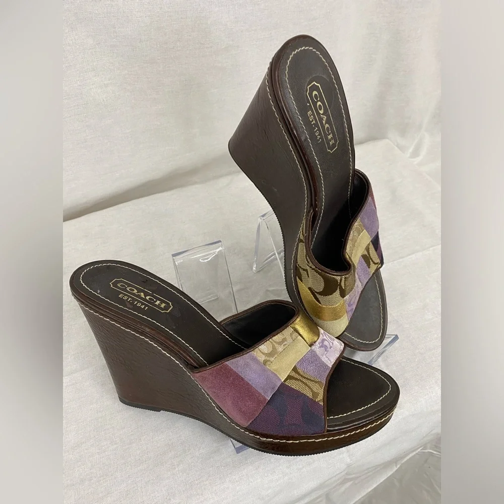 Coach Wedge Platform - Picture 5 of 7